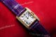 Swiss Grade Clone Cartier Tank Anglaise Silver Roman Yellow Gold Diamond Bezel (9)_th.jpg